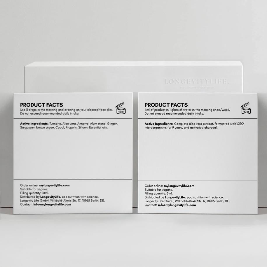 The product facts of the perfect skin products.