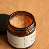 Beauty Elixir powder, made by LongevityLife, on fabric.