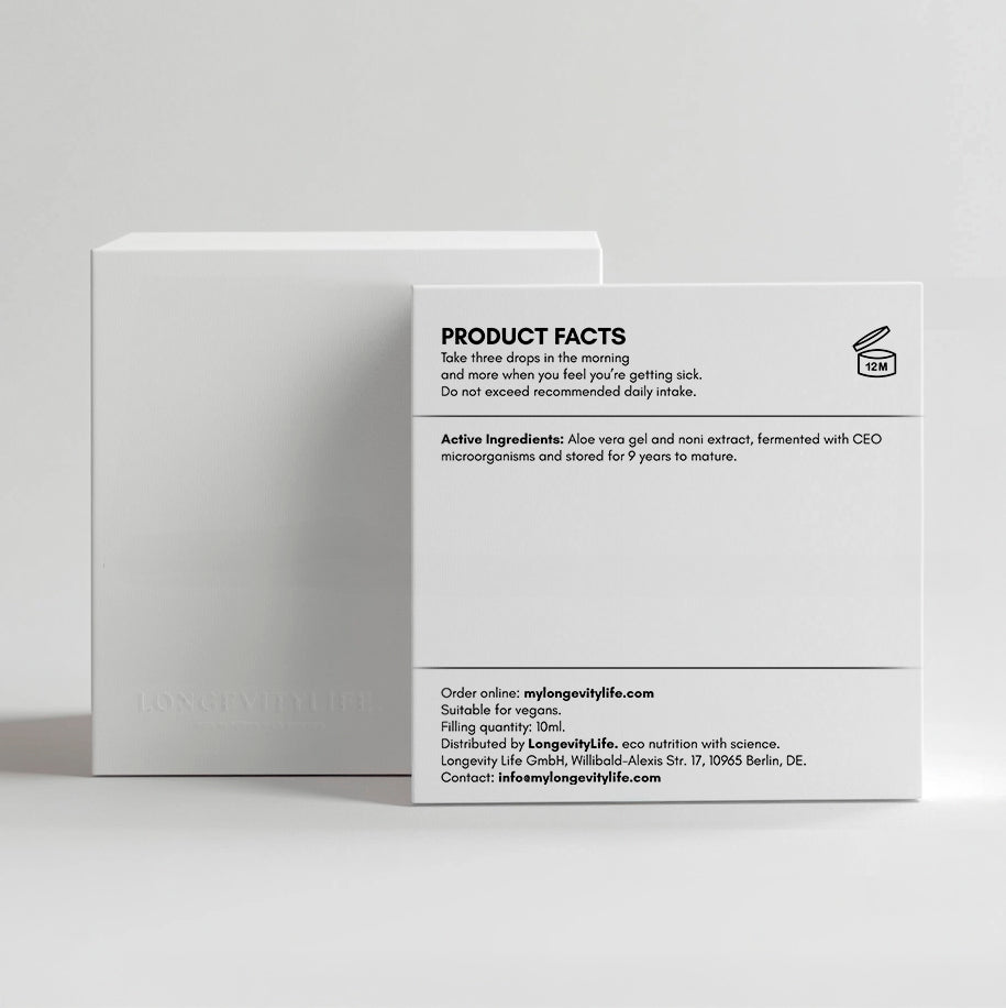 Ingredient Card of Daily Balance by LongevityLife.