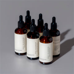 6 Daily Microbiome products, side by side.