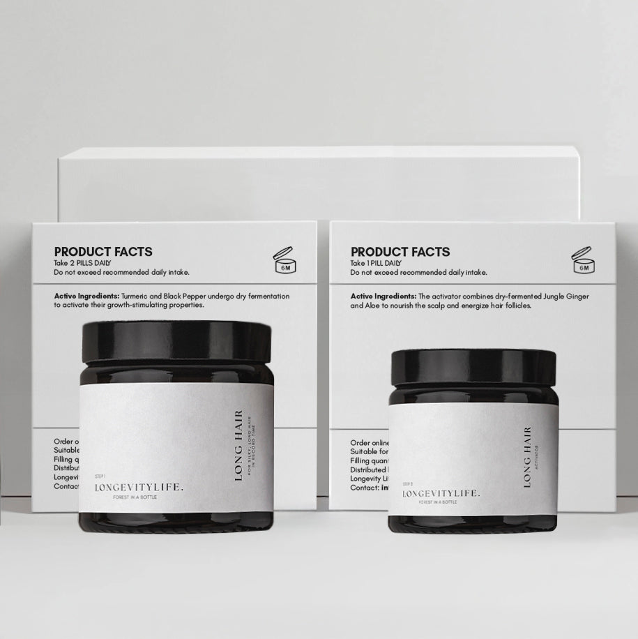 Product card of Long Hair by LongevityLife.