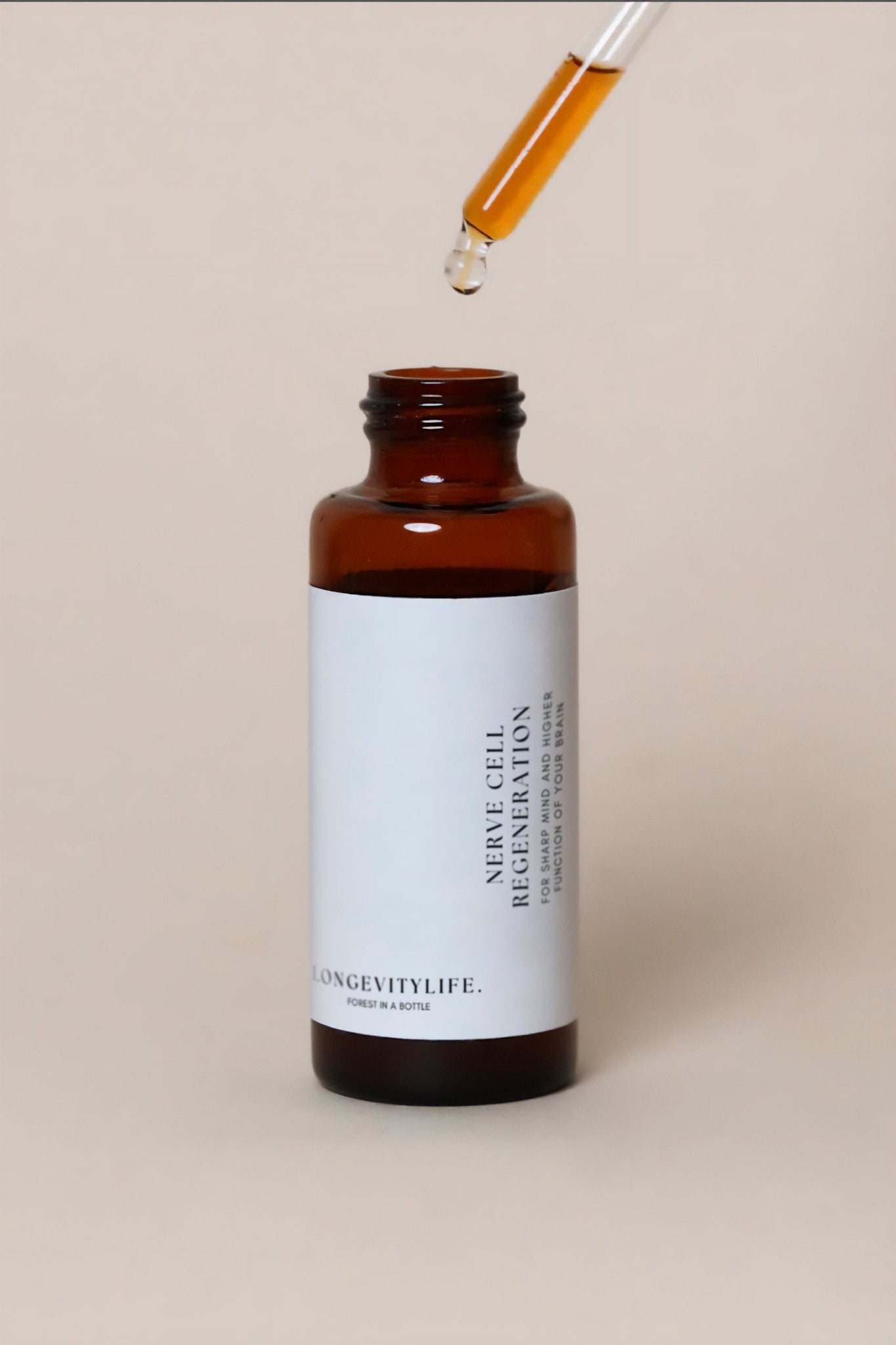 Nerve Cell Regeneration and serum, by LongevityLife.