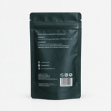 Back of the LongevityLife NMN pouch with ingredients and nutritional information