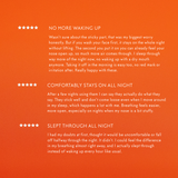 Three five-star customer reviews of the nasal strips