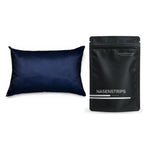 Das Satin-Set: Satin-Kissenbezug und Satin-Nasenpflaster